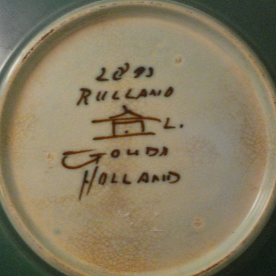 Bord Zuid-Holland ‘Rulland’